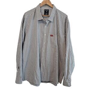 Oklahoma State Cowboys Button Up Men 2XL Black OSU Pokes Athletic Preppy Casual